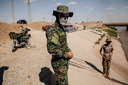Schiitsche Miliz. südlich von Kirkuk, ©  Yann Renault