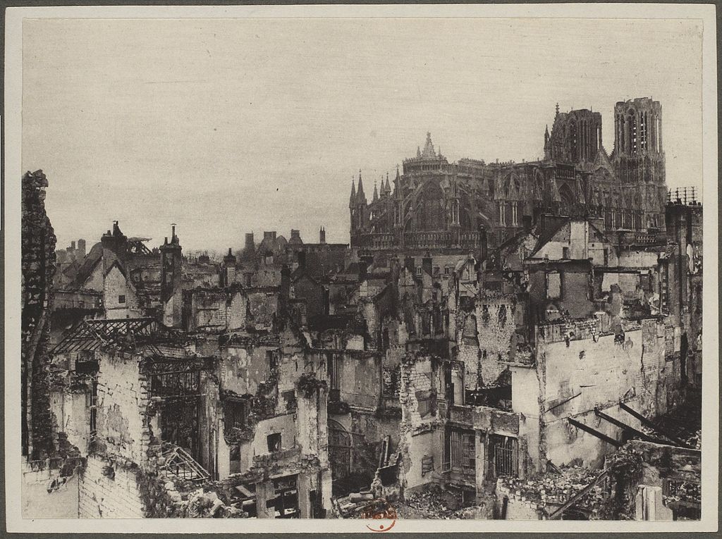 Reims 1916, (c) Public domain via Wikimedia Commons