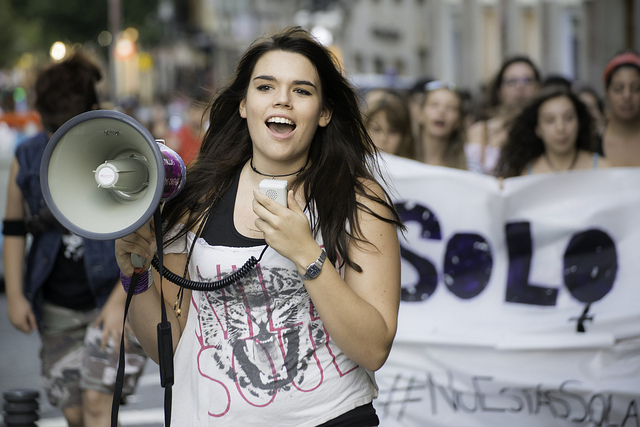 Demo gegen sexuelle Gewalt in Madrid, 
 Adolfo Lujan/flickr