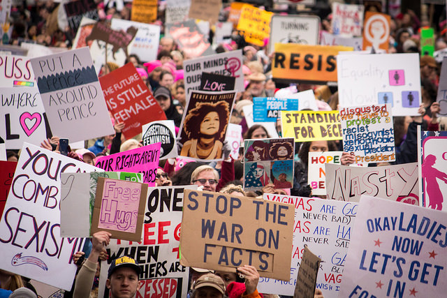 Women’s March in Washington, Februar 2017, 
 Dave Atkinson/flickr
