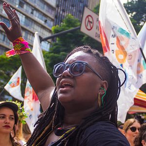 Proteste gegen die Präsidentschaft Bolsonaros, Brasilien, Oktober 2018,  Midia Ninja/flickr