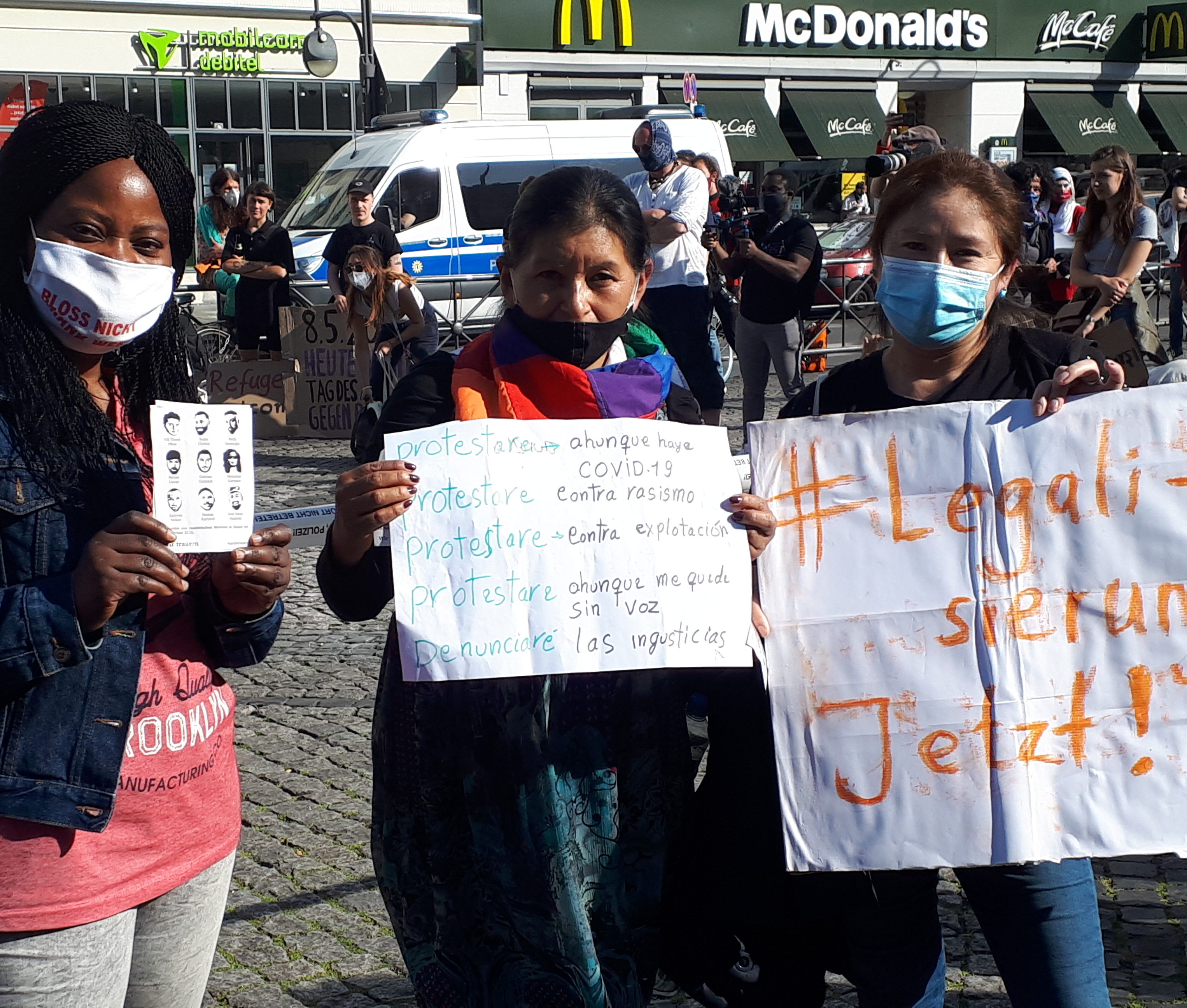 »Irgendwann sind auch unsere Kräfte am Ende« – Illegalisierte Arbeiter*innen in Berlin fordern: #LegalisierungJetzt