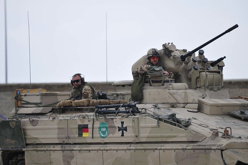 Panzer der Bundeswehr in Kunduz 2010, Foto:  Daniel Stevenson/flickr